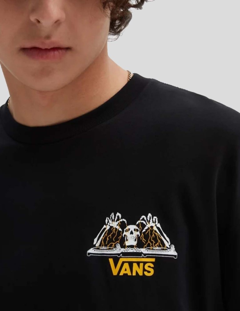 T-shirt VANS sounds from below tee black